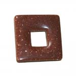 Goldfluss 1 Donut Square ca.35 mm Durchmesser 