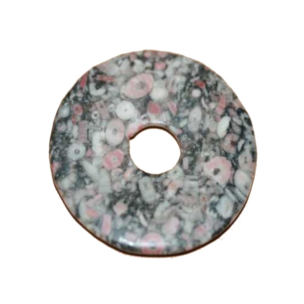 Donut Piemontit-Quarz 40 mm